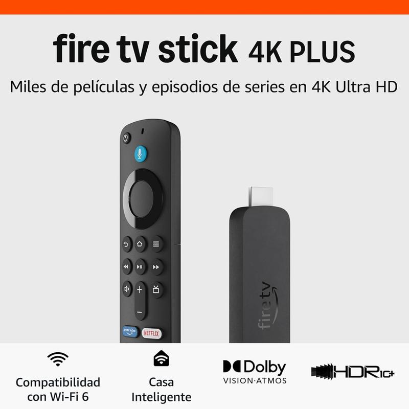 その他 Amazon Fire TV Stick 4K PLUS Amazon Fire TV Stick 4K Plus Wi-Fi 6, Dolby Vision/Atmos, HDR10+